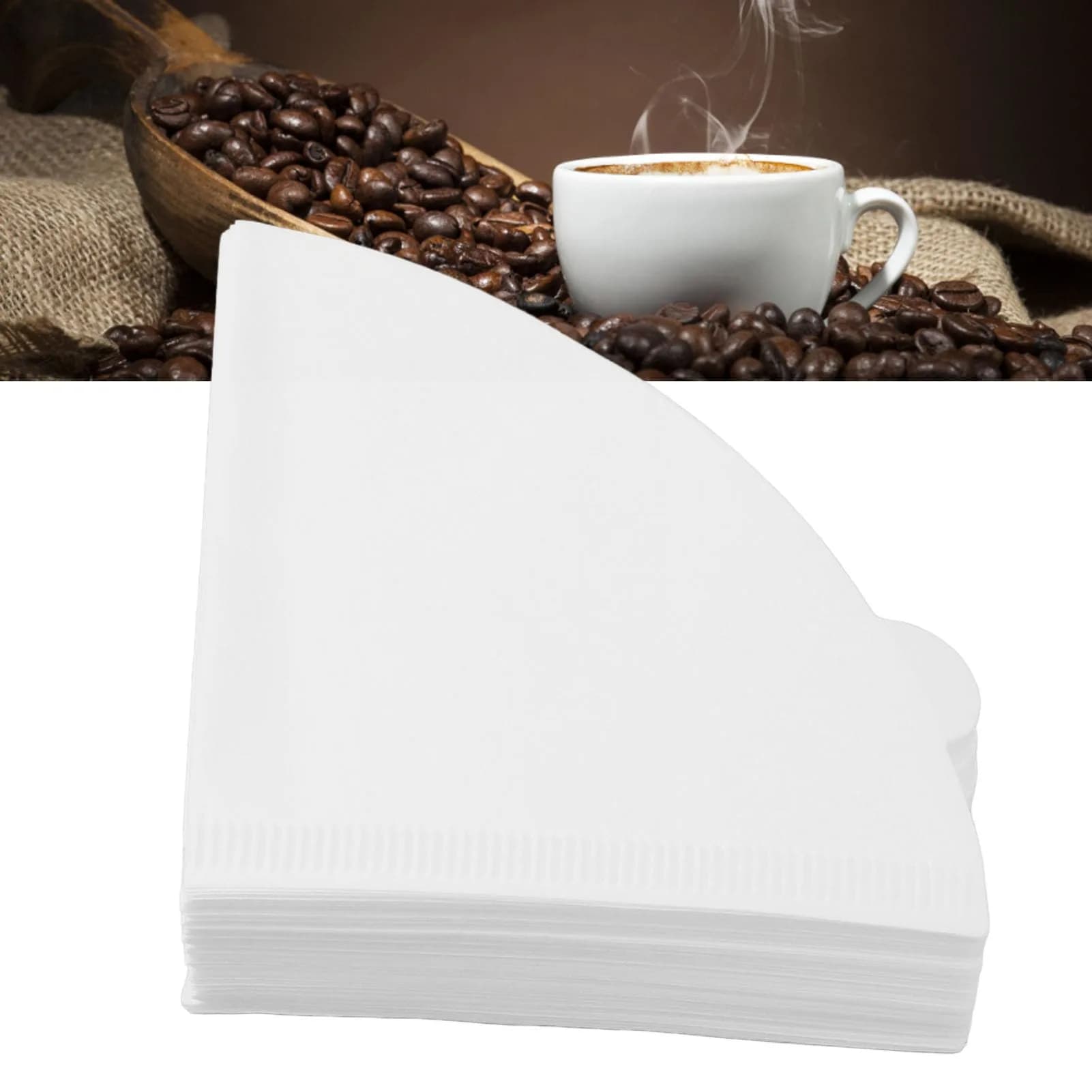 Qəhvə Filtri Kağızı – Pour Over Dripper Üçün