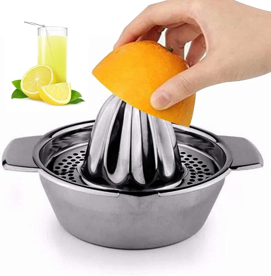 Manual Sitrus Sıxacağı — Konuslu Metal Limon Sıxacaq