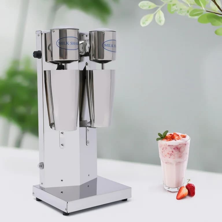 Milkshake Aparatı – İkili (Double Head) Smoothie & Dondurma Mikseri