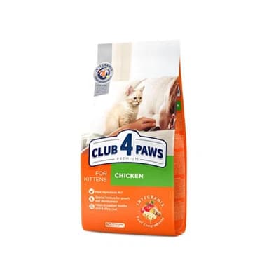 Club4Paws pişiklər üçün Toyuq ilə quru yem 1kq