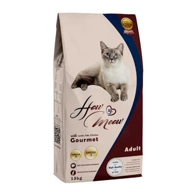 How Meow Pişiklər üçün Gurme quru yem 1kq