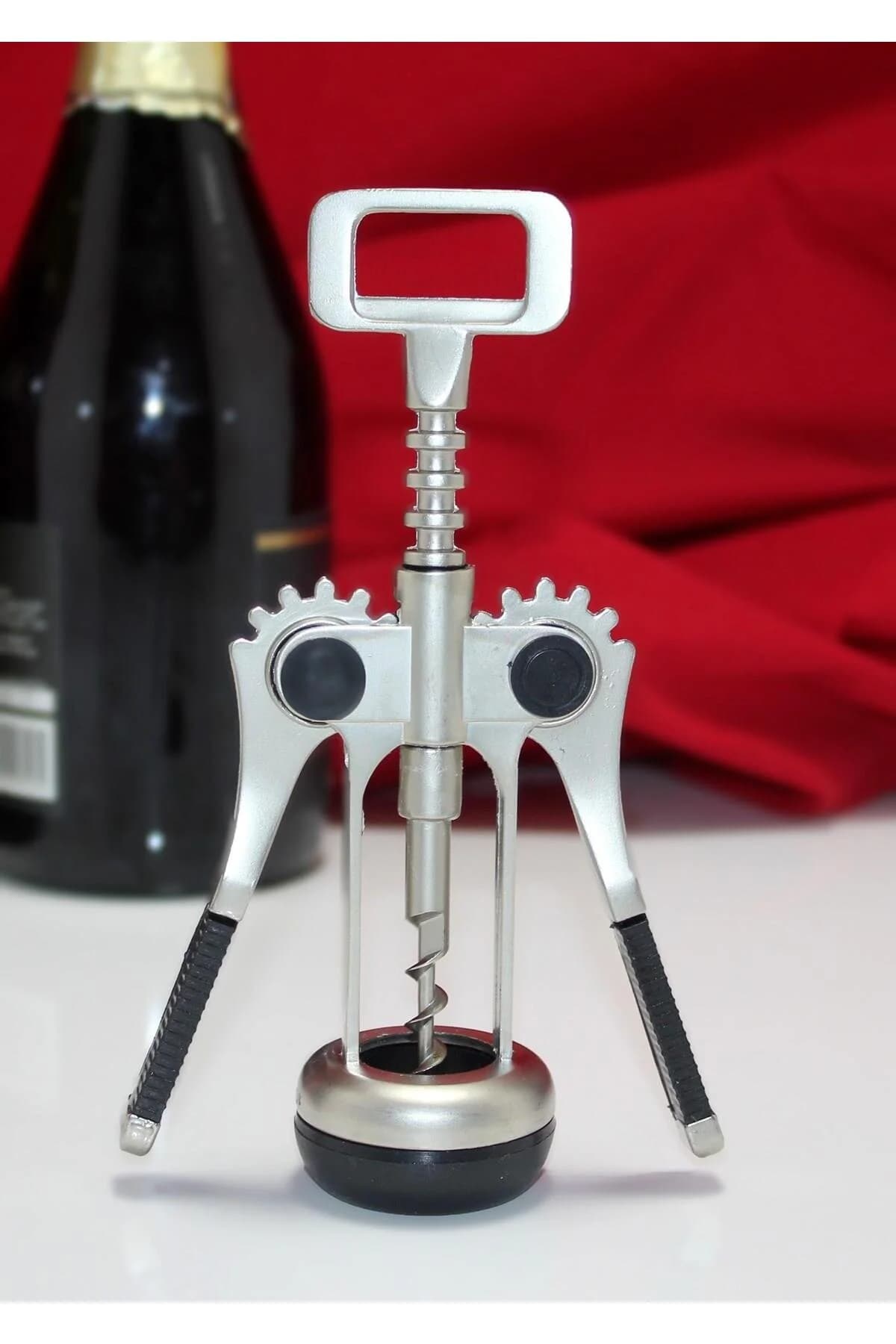 Şərab Açacağı (Wing Corkscrew) — Paslanmaz Polad