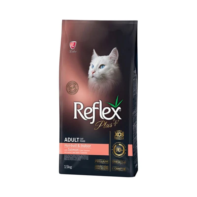 Reflex pişiklər üçün İndoor Salmon balıq ilə quru yem 1kq
