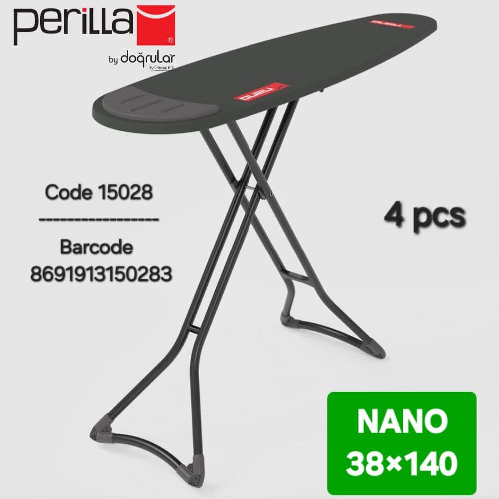 Ütüləmə lövhəsi Perilla Nano Code 15028, 38x140 sm