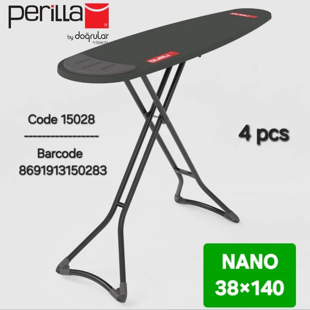Ütüləmə lövhəsi Perilla Nano Code 15028, 38x140 sm