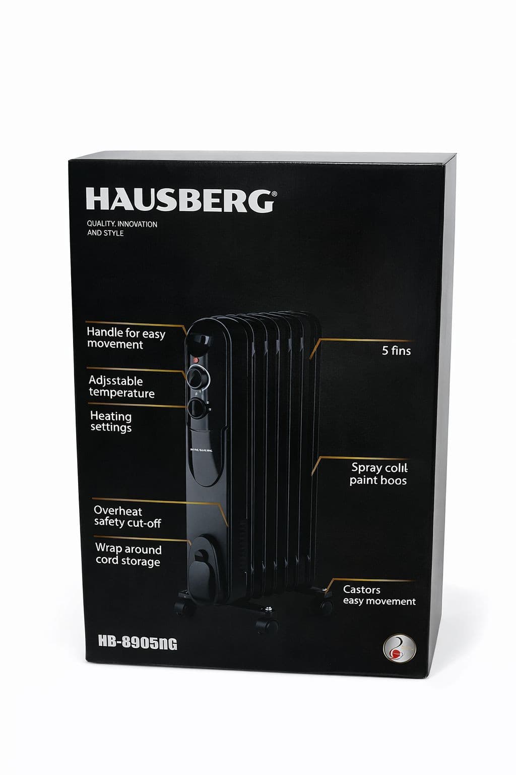 Yağ qızdırıcısı Hausberg HB-8905 — изображение 2