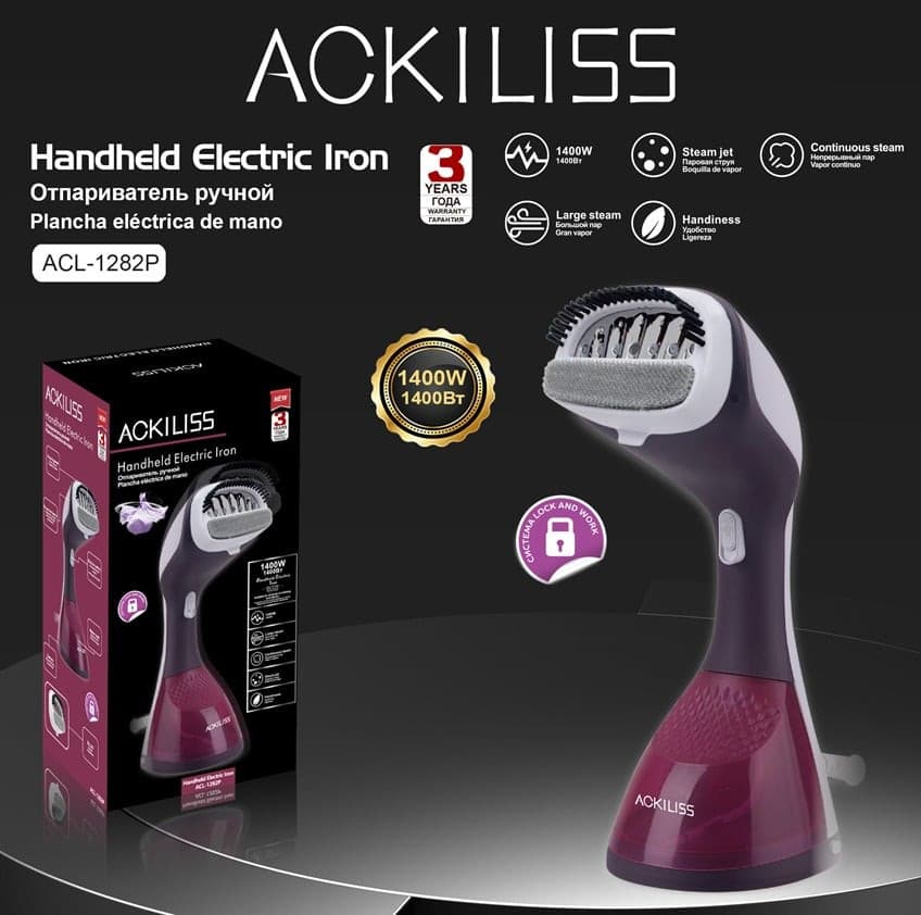 Geyim buxarlayıcısı Ackiliss ACL-1282P — şəkil 2