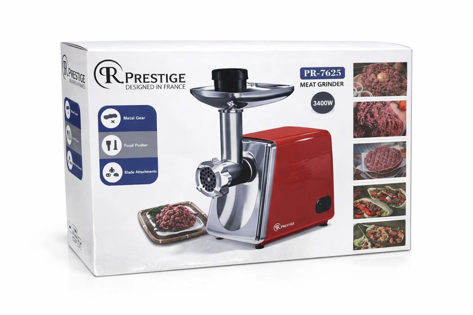 Ətçəkən Prestige PR-7625 Red 3400W — şəkil 2