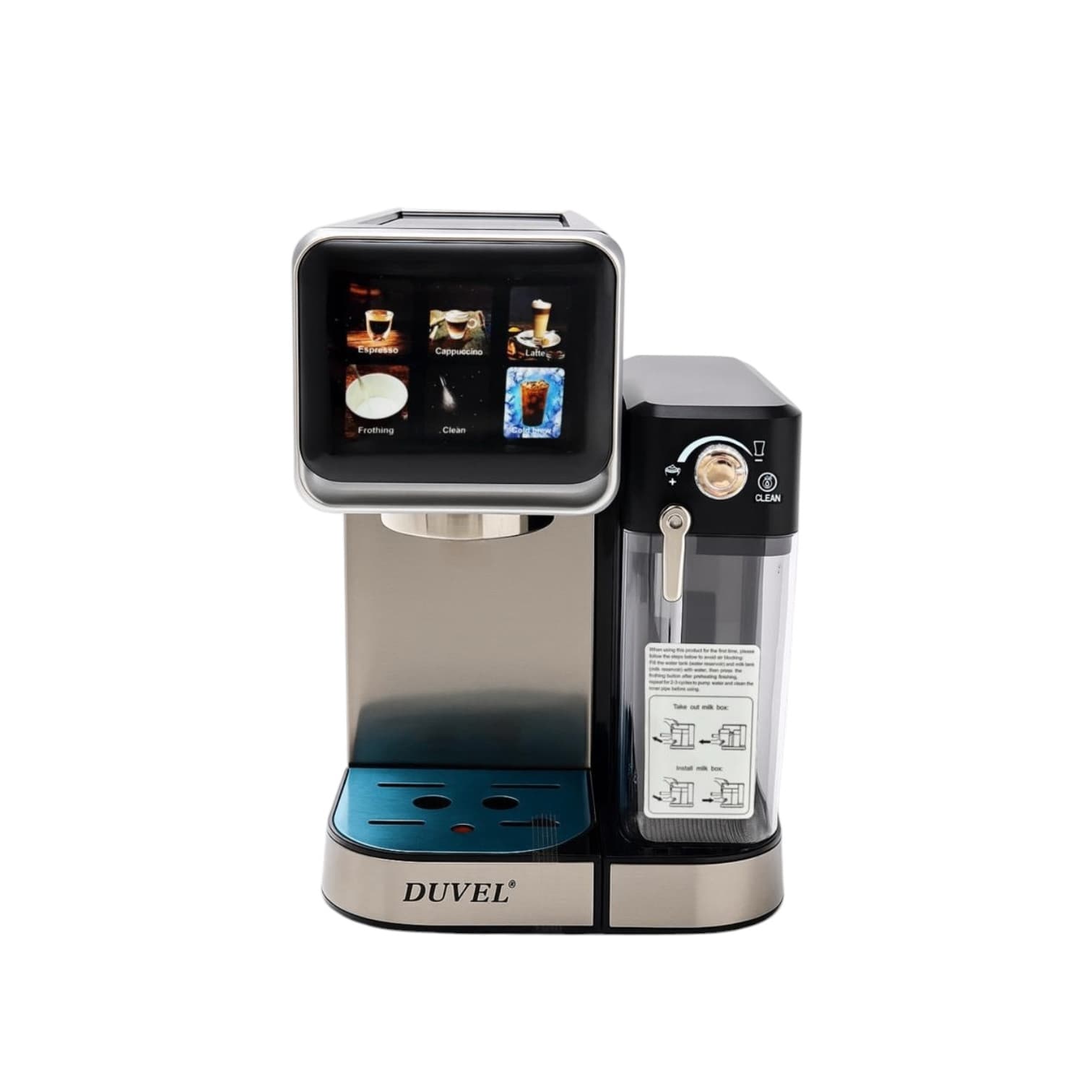 Qəhvə maşını Duvel DL-018A Silver