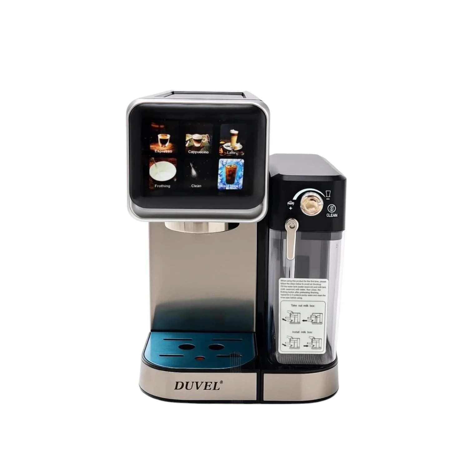 Qəhvə maşını Duvel DL-018A Silver