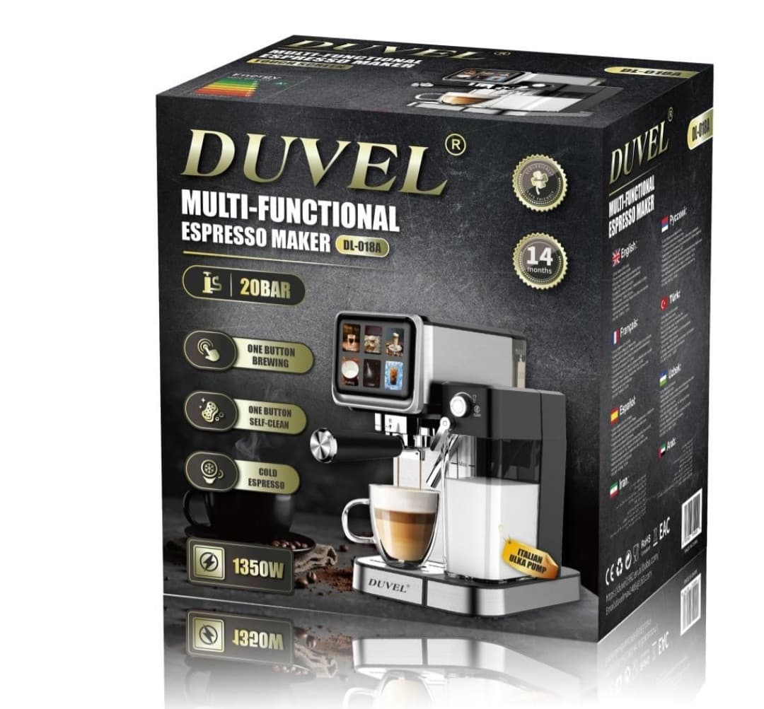 Qəhvəbişirici Duvel DL-018A, 1350 Vt
