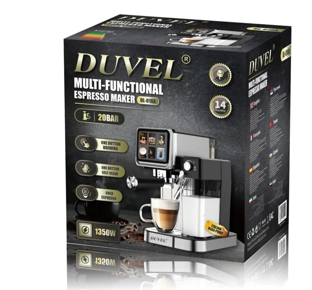Qəhvəbişirici Duvel DL-018A, 1350 Vt