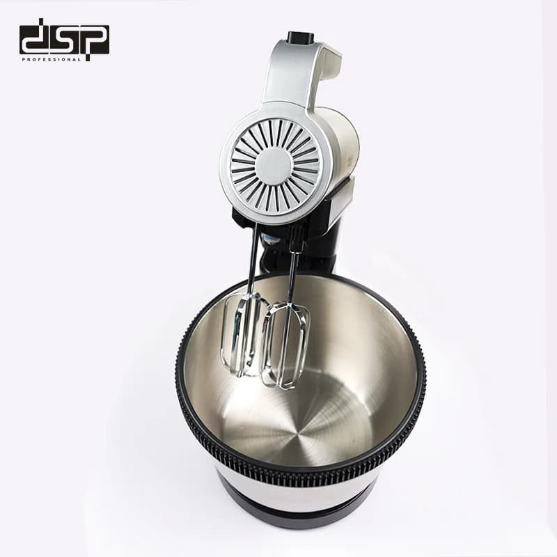 Mikser DSP KM3058, Planetar, 400 Vt, 5 sürət, Gümüşü — image 5