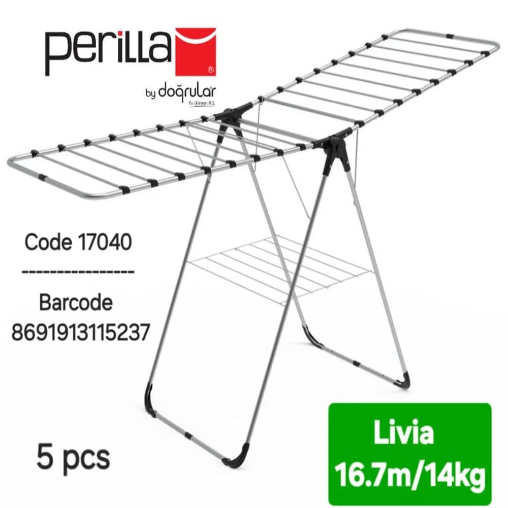 Paltar üçün quruducu Perilla Livia Code 17040, 16.7 m/14 kg