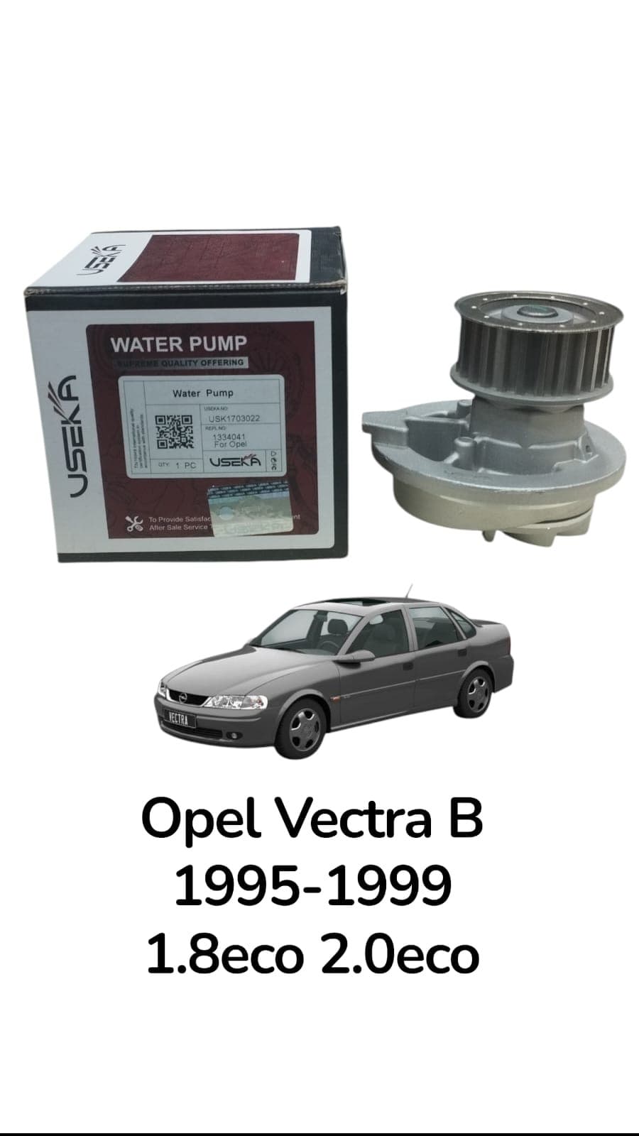 Su pompasi Opel Vectra B 1.8eco 2.0eco mühərrik 1995-1999 üçün 1334050 1334041