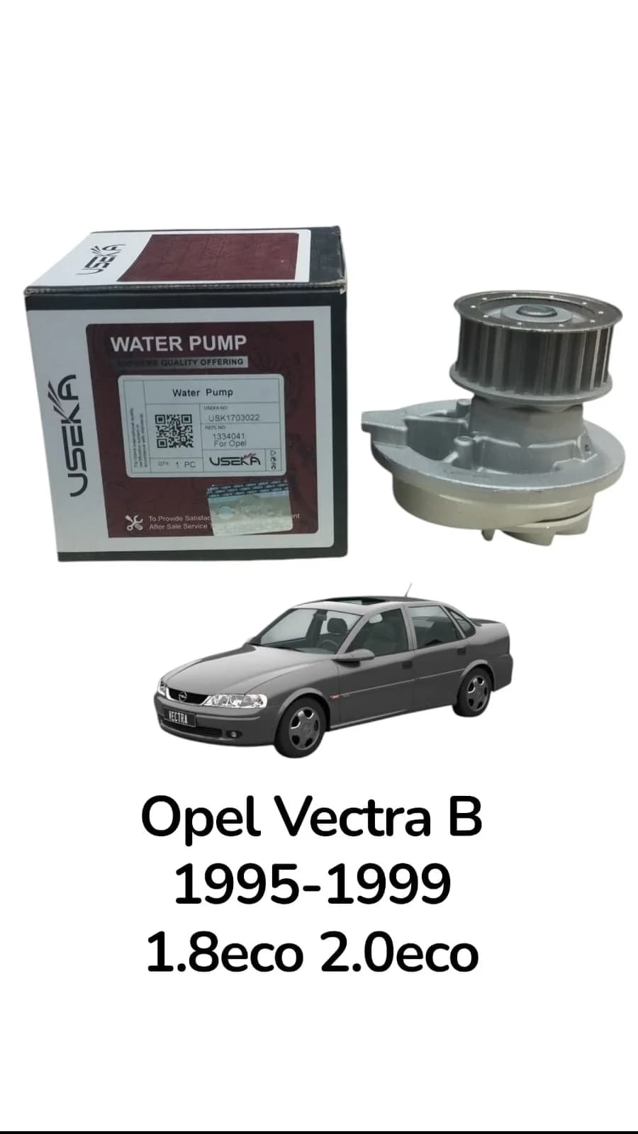Su pompasi Opel Vectra B 1.8eco 2.0eco mühərrik 1995-1999 üçün 1334050 1334041