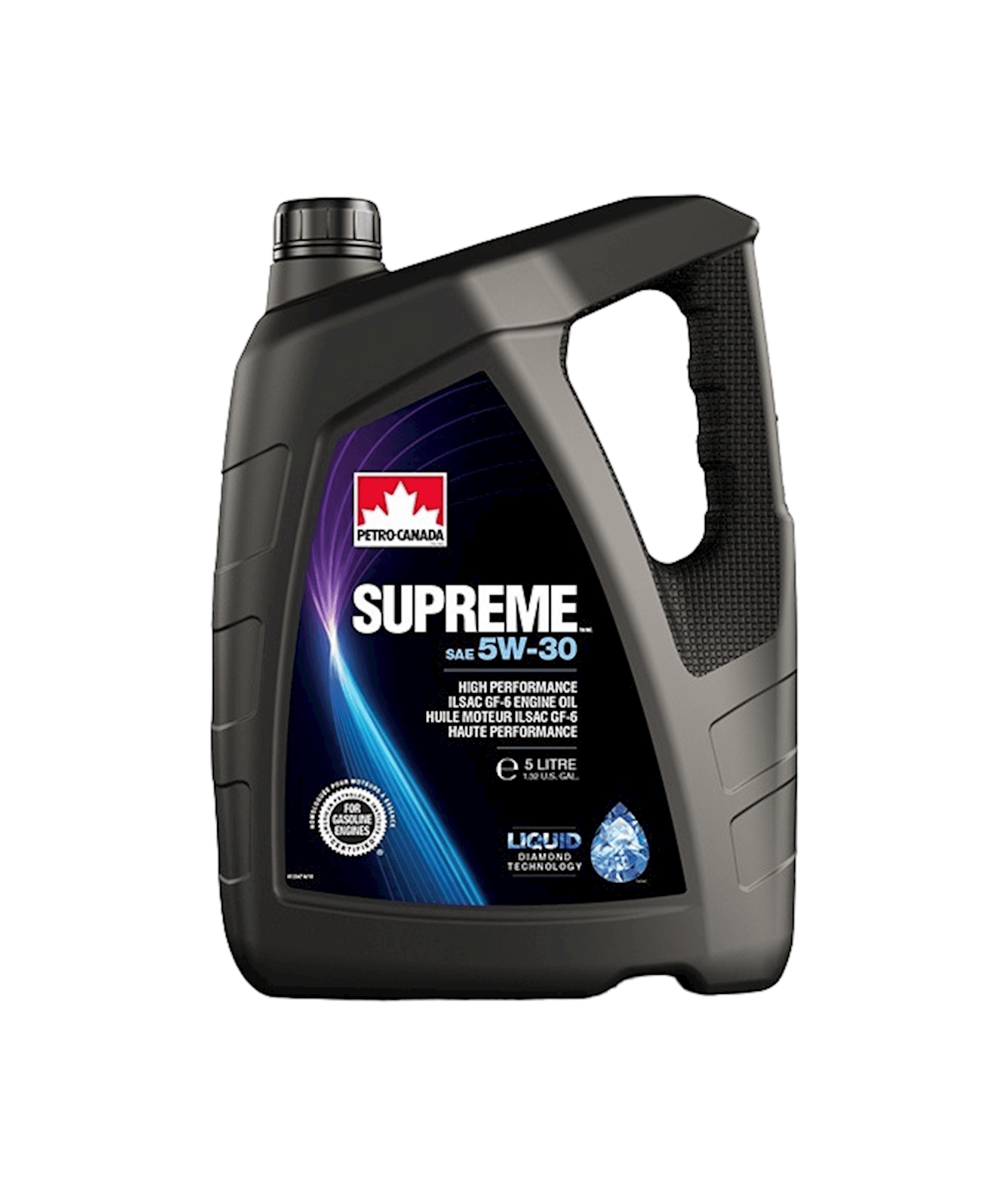 Motor yağı Petro-Canada Supreme Black 5W-30, 5 l