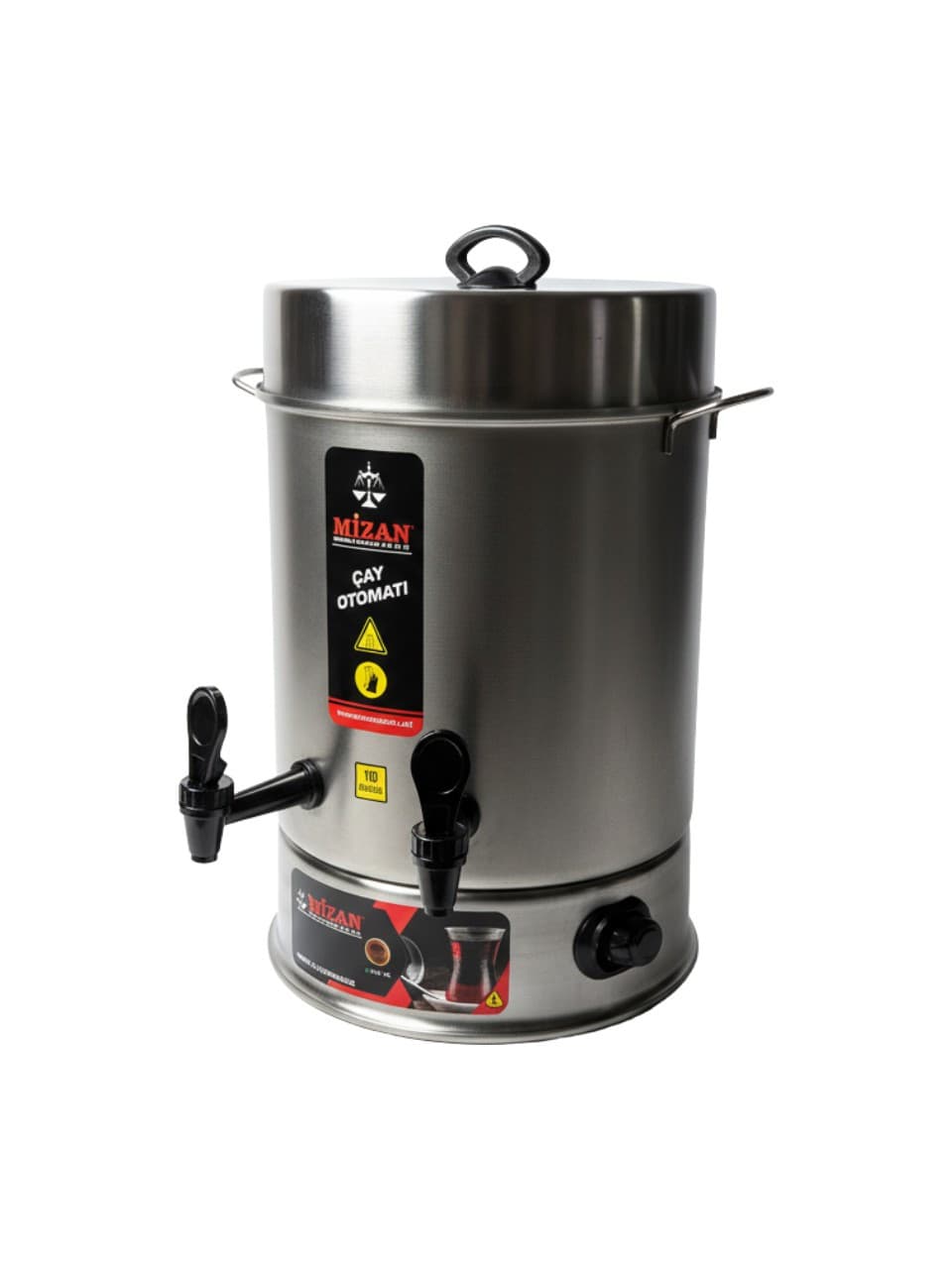 Elektrik samovar Mizan CM-160, 13 l, 160 porsiya — şəkil 2
