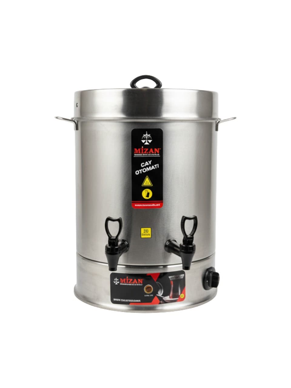 Elektrik samovar Mizan CM-250, 22 l, 250 porsiya