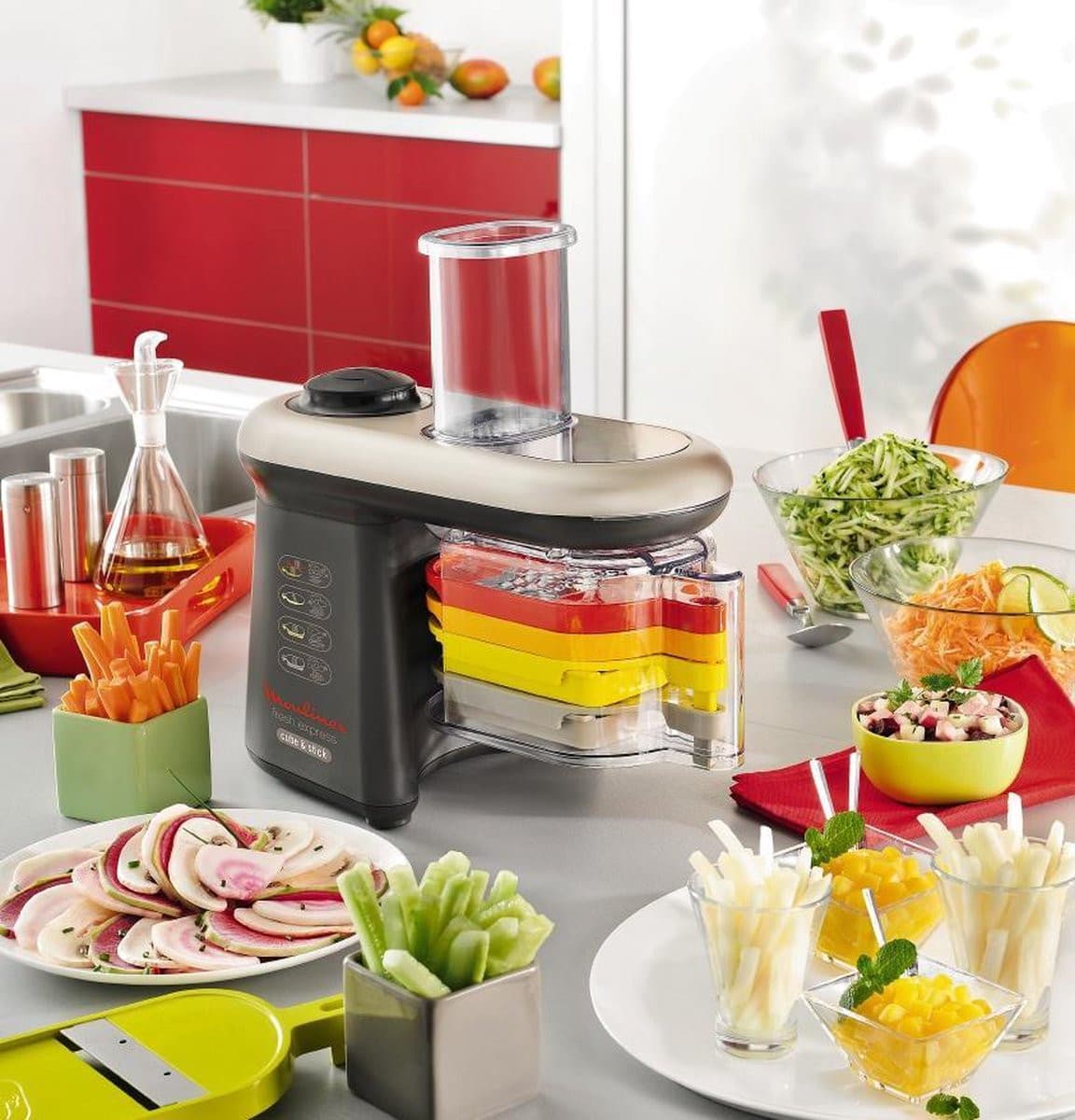 Multidoğrayıcı Moulinex Fresh Express Cube&Stick DJ905832 — şəkil 2