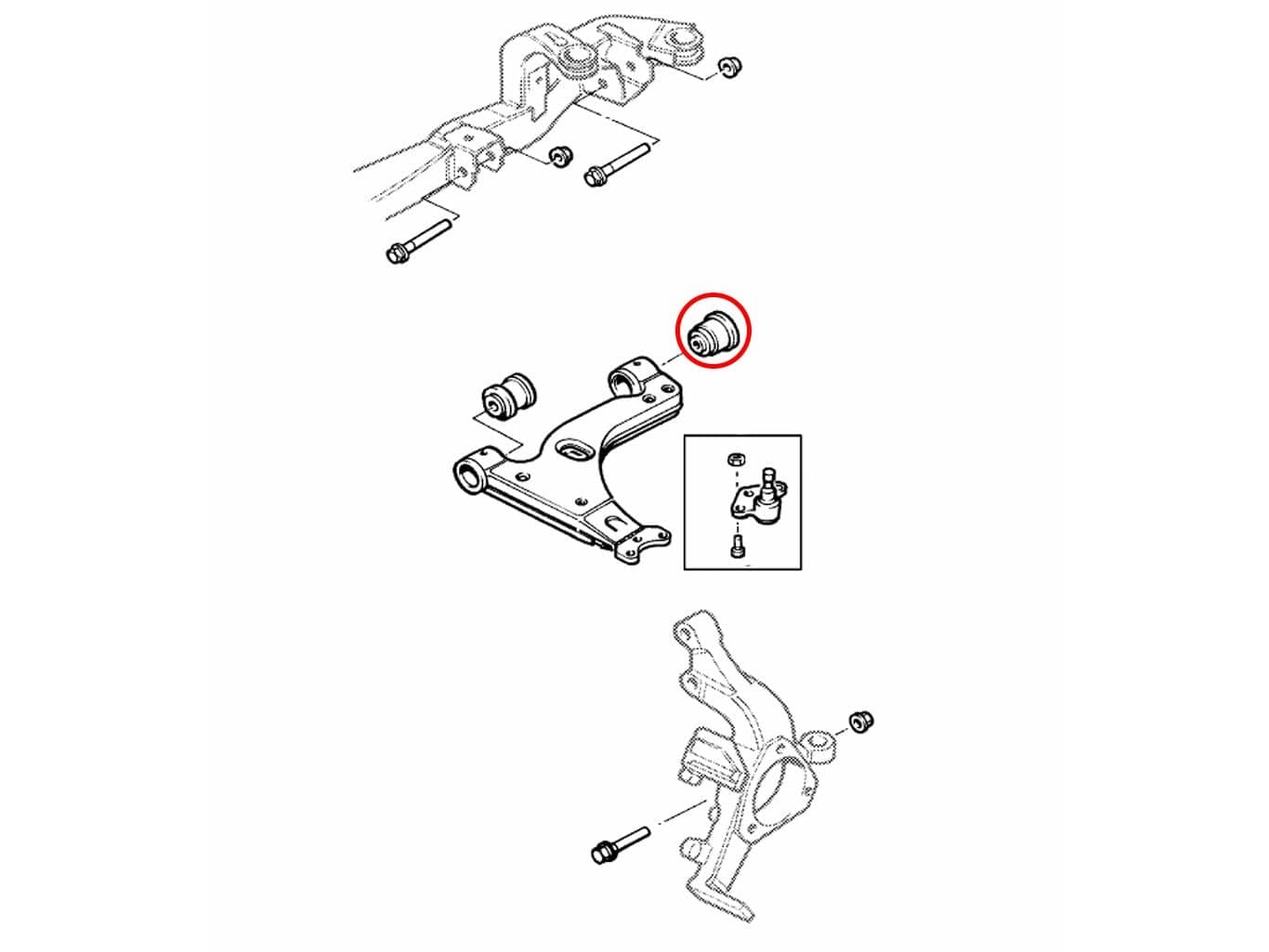 Saylentblok 352324 90468638 24439582 19372055 Opel Astra H 2003-2010 üçün — изображение 5