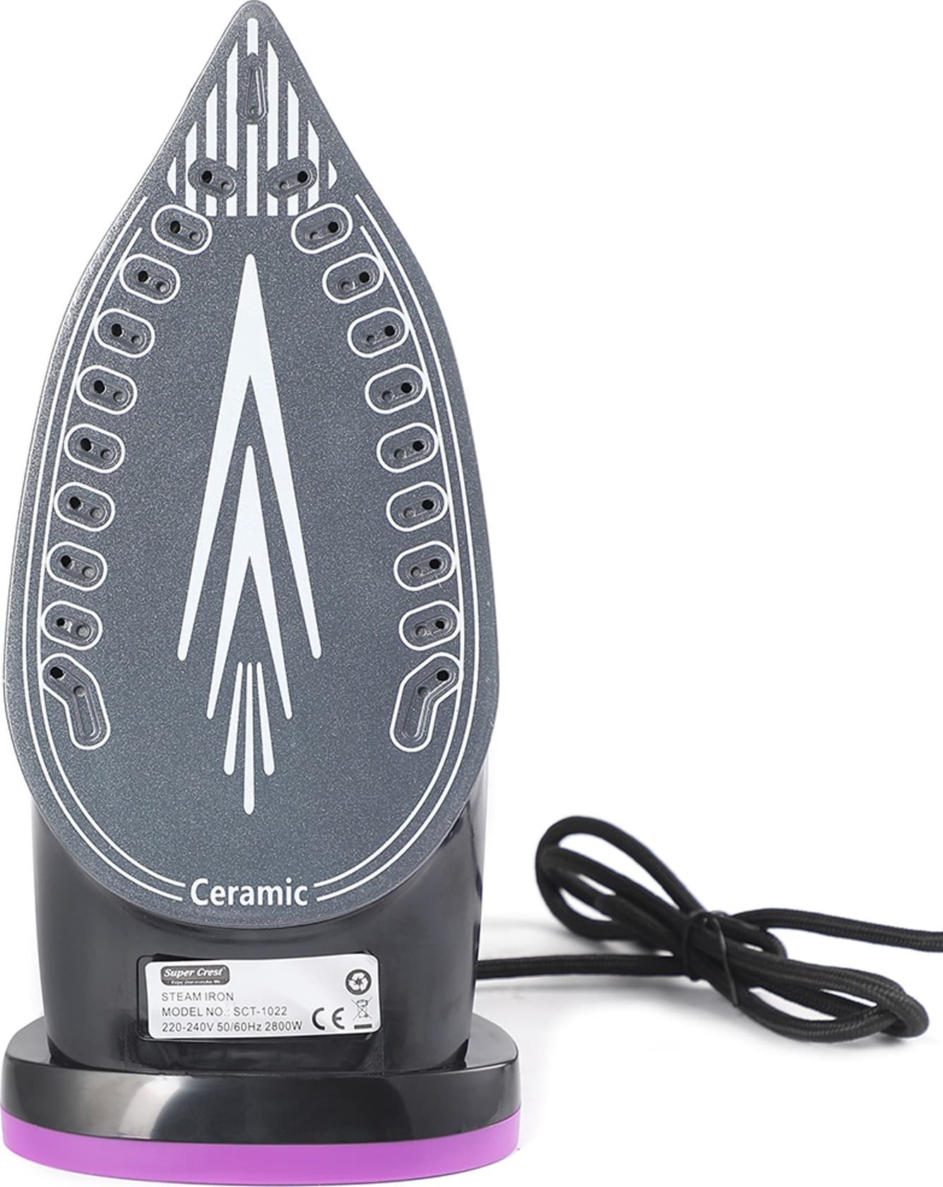 Ütü Super Crest SCT-1022 Qara, Bənövşəyi - Super Crest SCT-1022 — şəkil 4