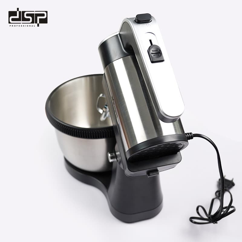 Mikser DSP KM3058, Planetar, 400 Vt, 5 sürət, Gümüşü — şəkil 4