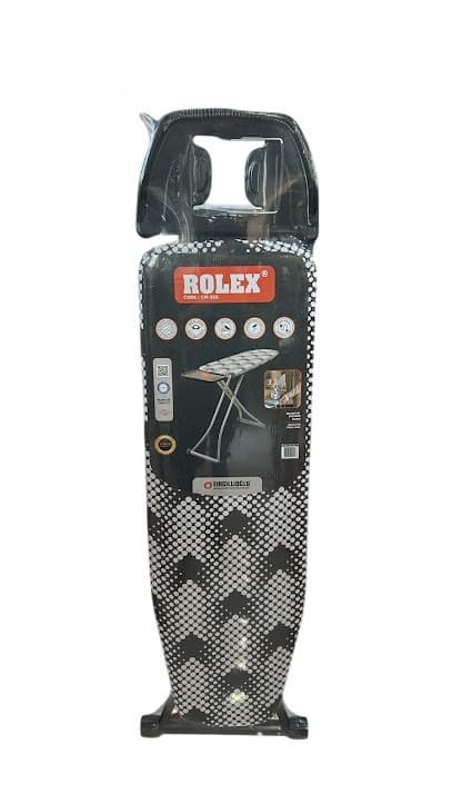 Ütü masası Cıngıllıoğlu Rolex CM-555, parça, qara/ağ, 38x120 sm