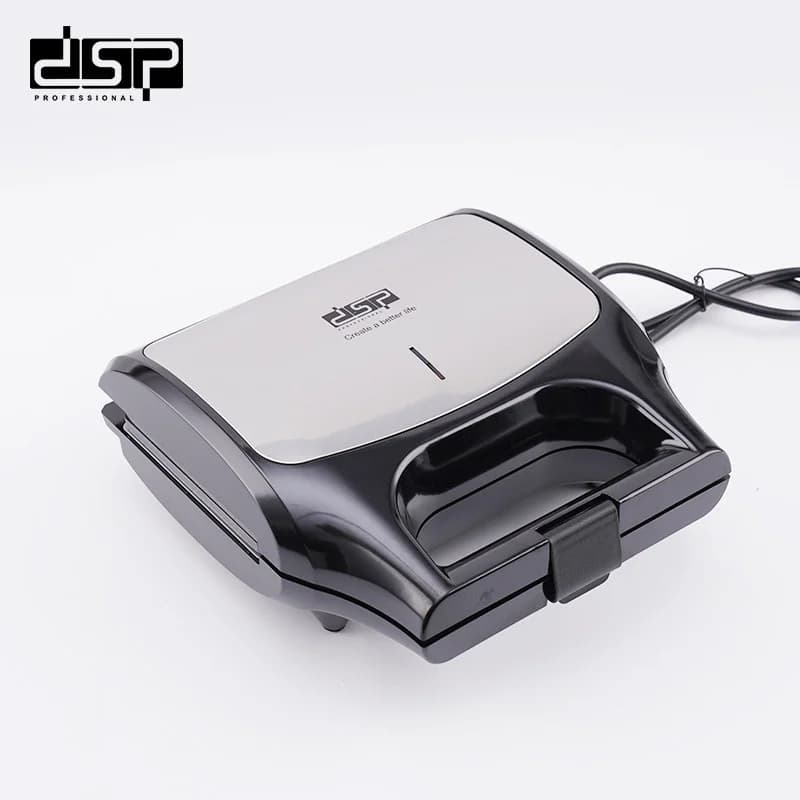 Sendviç cihazı DSP KC1238, 800 Vt, paslanmayan polad, gümüşü — image 3