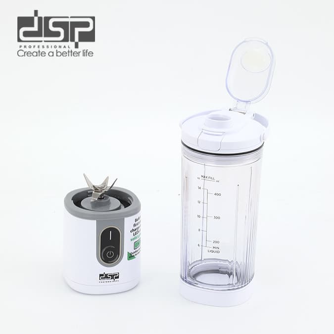 Blender DSP KJ2206 LRD, portativ, mexaniki, 0.4 L, ağ — изображение 5