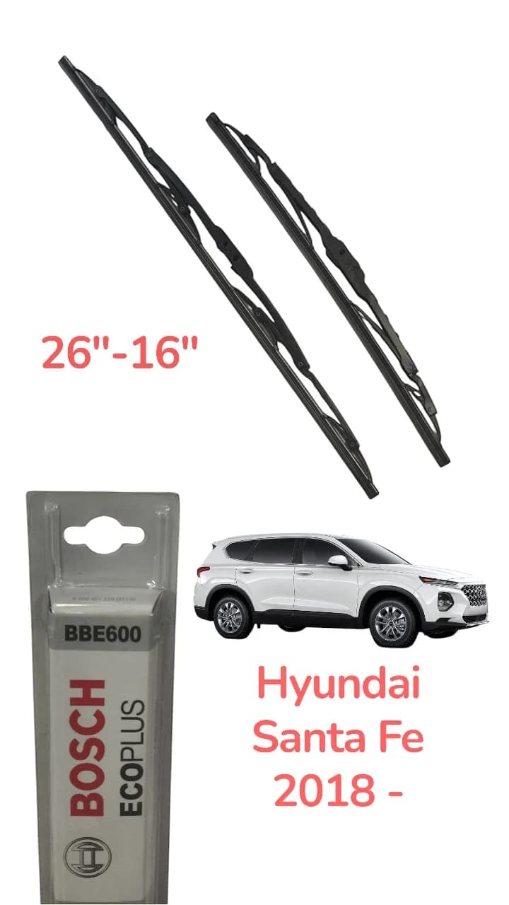 Avtomobil üçün şüşəsilən fırça Hyundai Santa Fe 2019 yuxari illər üçün