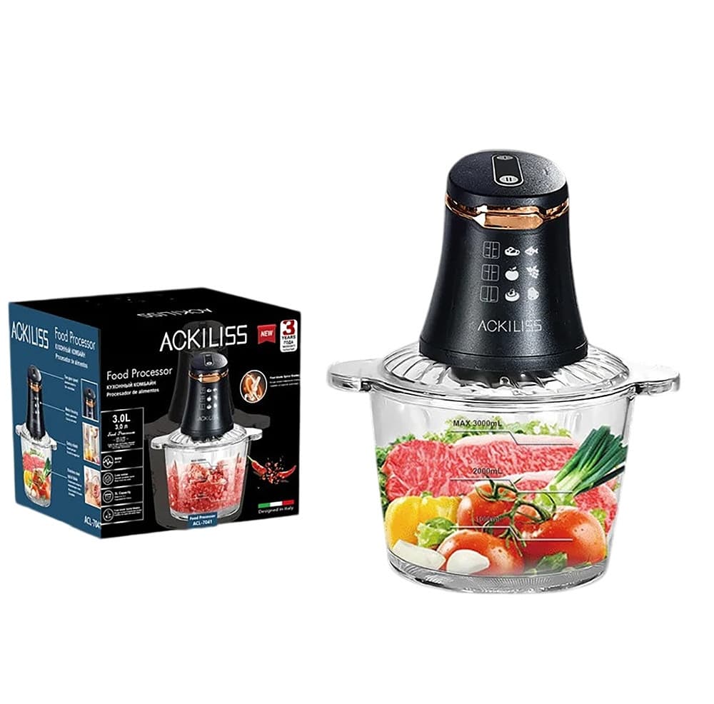 Universal doğrayıcı Ackiliss ACL-7041 Black