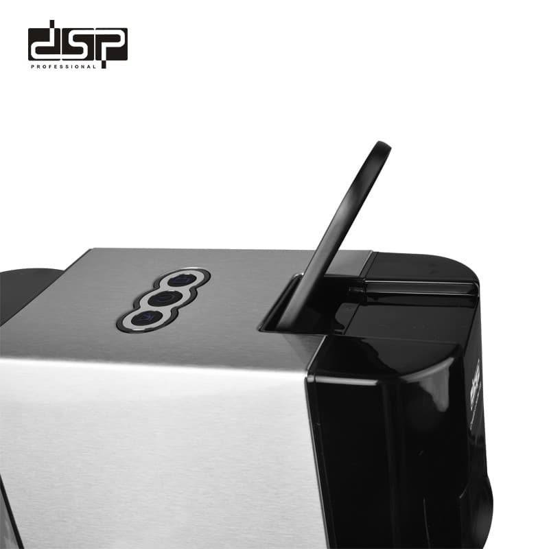 Qəhvə maşını DSP KA3046 LRD, Kapsullar, 1450 Vt, 0.8 L, Gümüşü — image 4