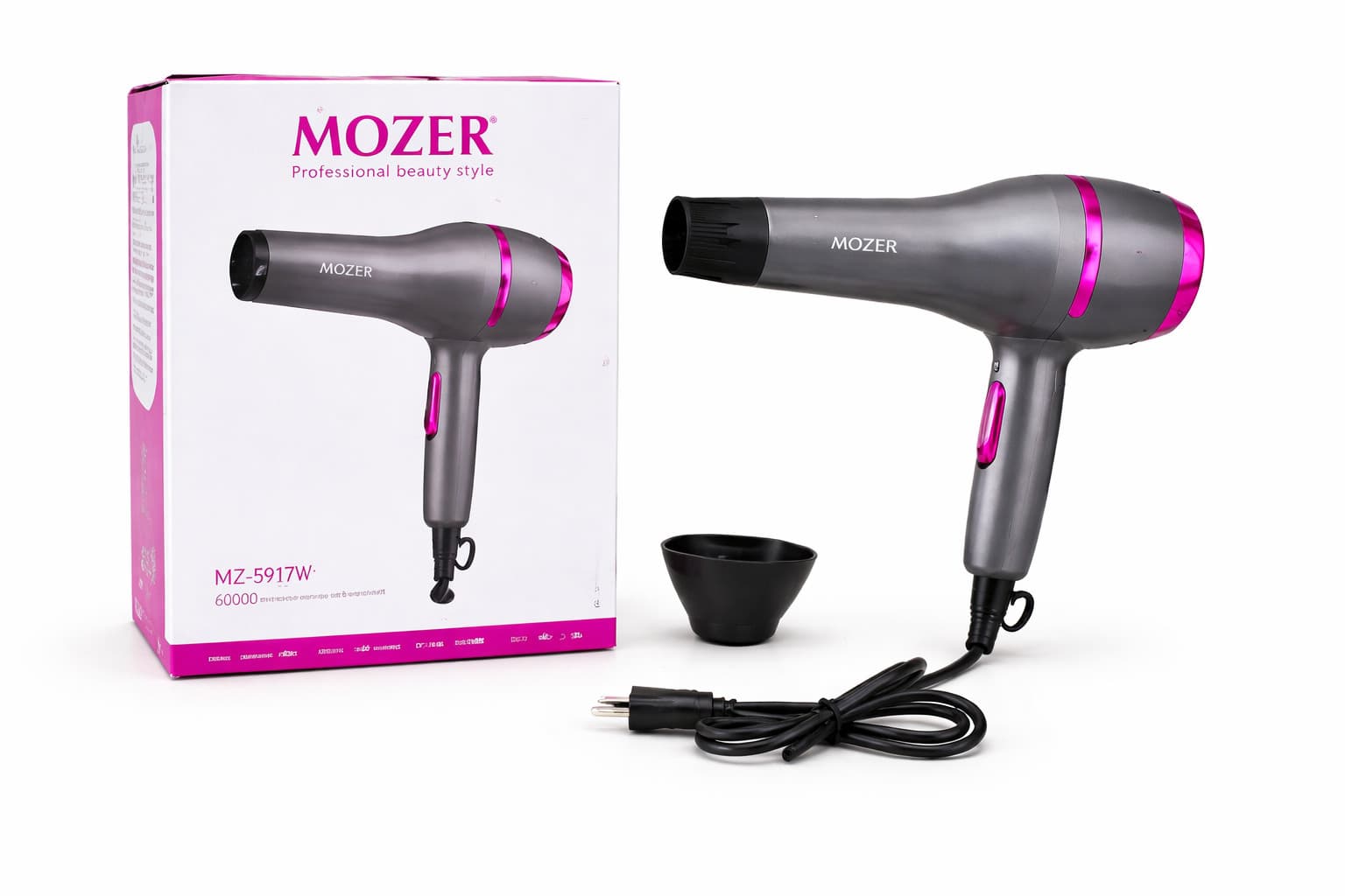 Fen Mozer MZ-5937 Gray 6000W