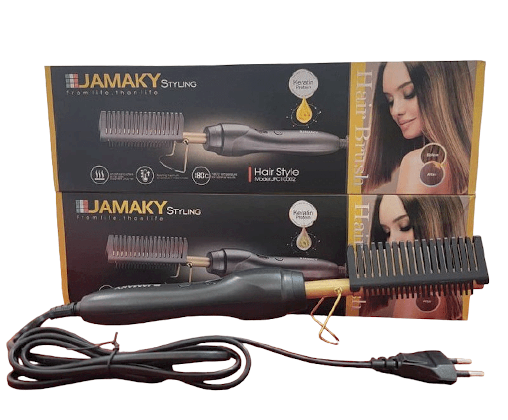 Saç üçün düzləşdirici-daraq Jamaky JPC10002