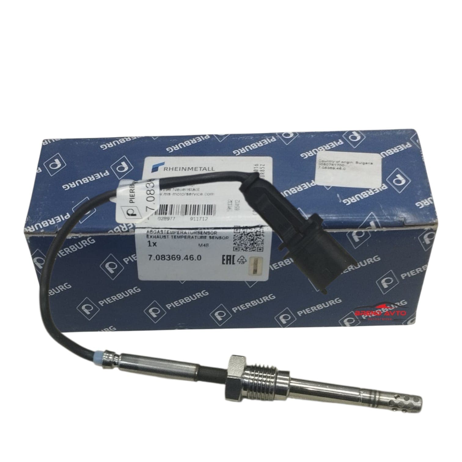 Oksigen sensoru Opel Astra 1.3 dizel mühərrik 20110-2015 üçün 7.08369.46.0 55564977 855457