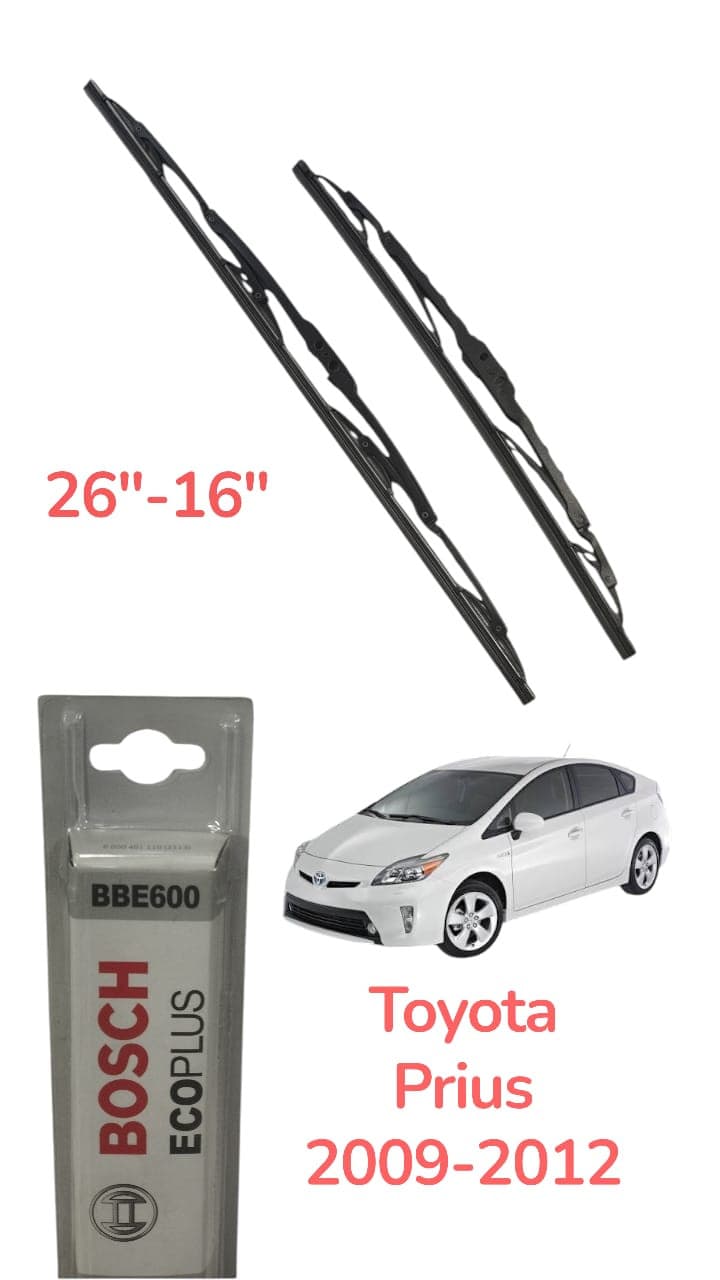 Avtomobil üçün şüşə silənlər Bosch Toyota Prius 2009-2012 üçün