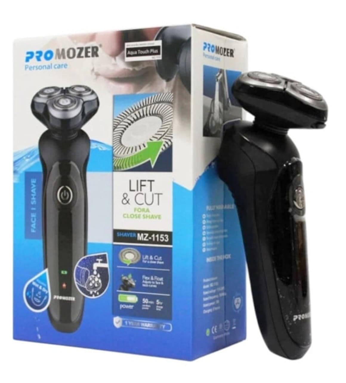 Elektrik ülgüc Mozer Mz-1153 Black