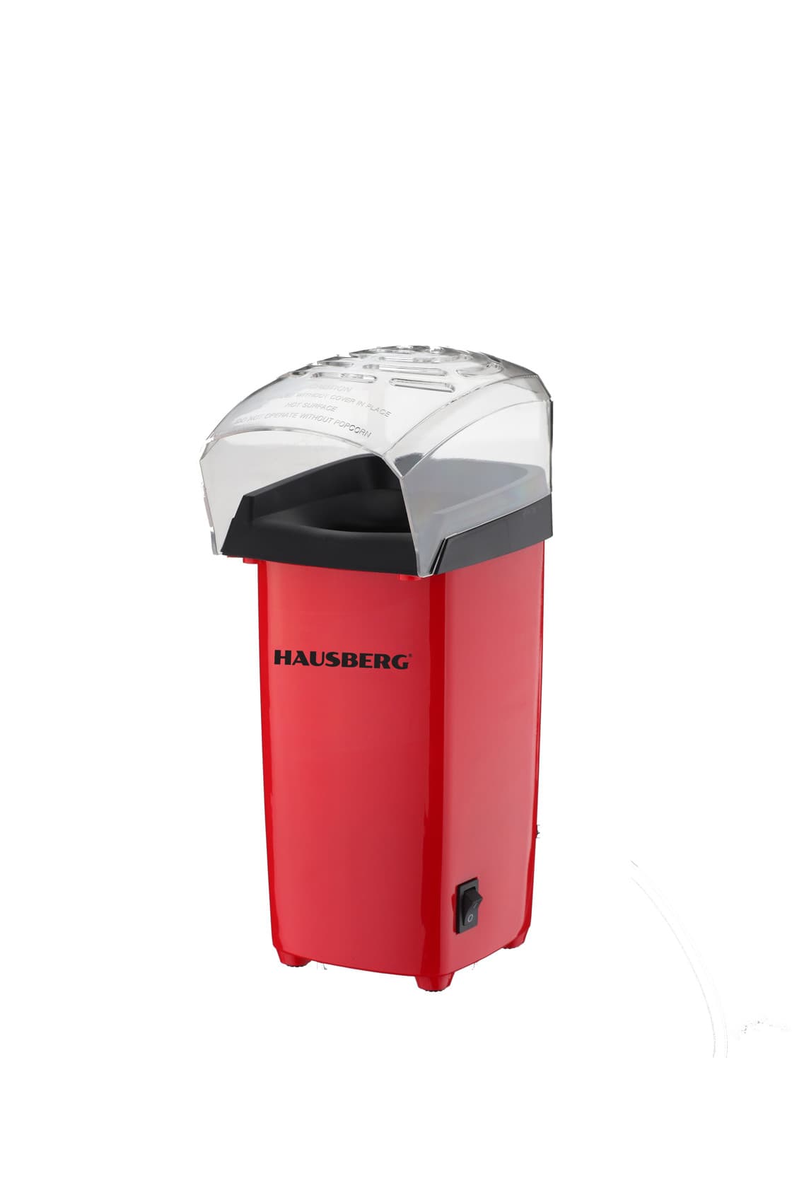 Popkorn hazırlayan cihaz Hausberg HB-910, 1000 Vt, Qırmızı