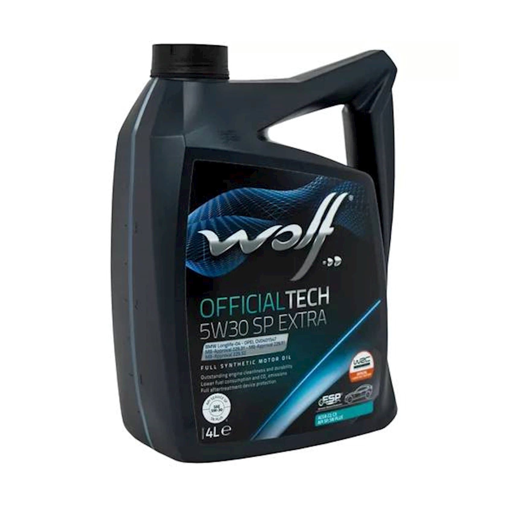 Motor yağı Wolf Officialtech 5W-30 SP Extra, 4 l