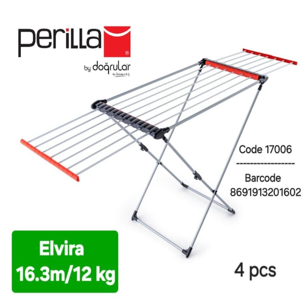 Paltar üçün quruducu Perilla Elvira 17006, 16.3 m/12 kq