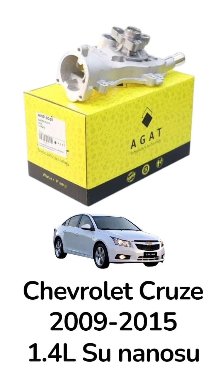 Chevrolet Cruze 2009-2015 1.4L Su pompasi