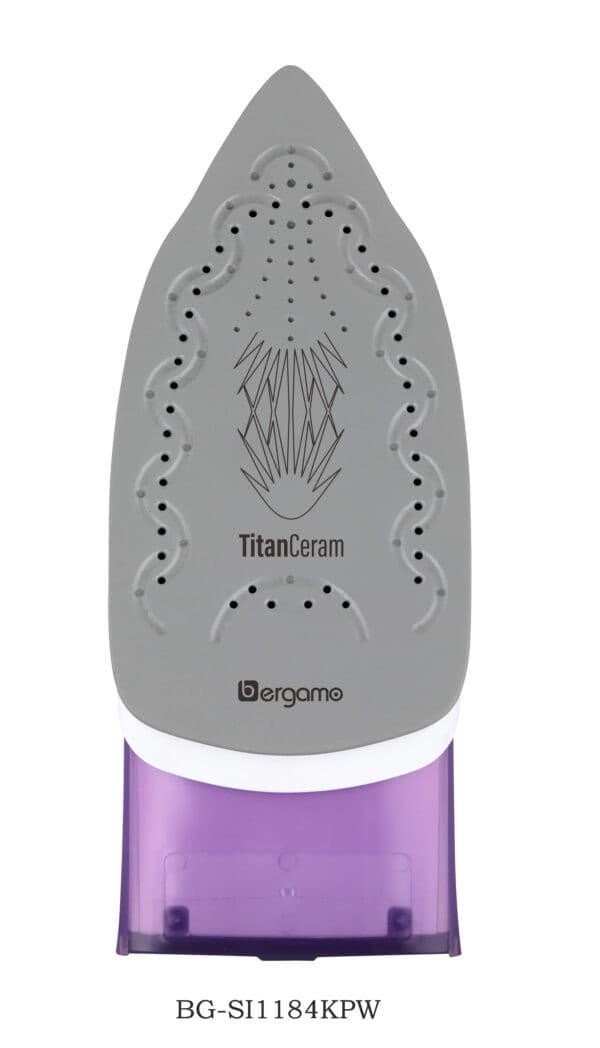 Ütü Eurolux BG-SI1184KPW LRD, Titan, Keramika, 2700 Vt, Bənövşəyi — şəkil 2