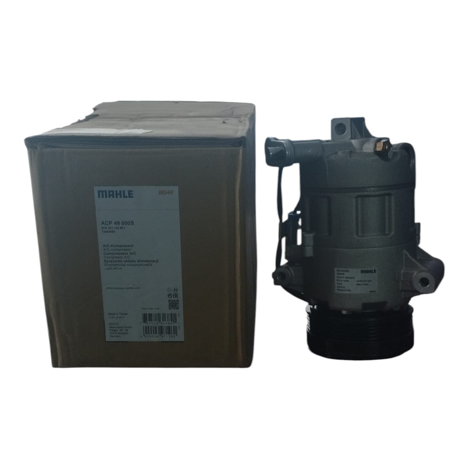 Kompressor Mahle Opel Astra H 1.4 Benzin mühərrik 2003-2010 üçün acp49000s — изображение 6