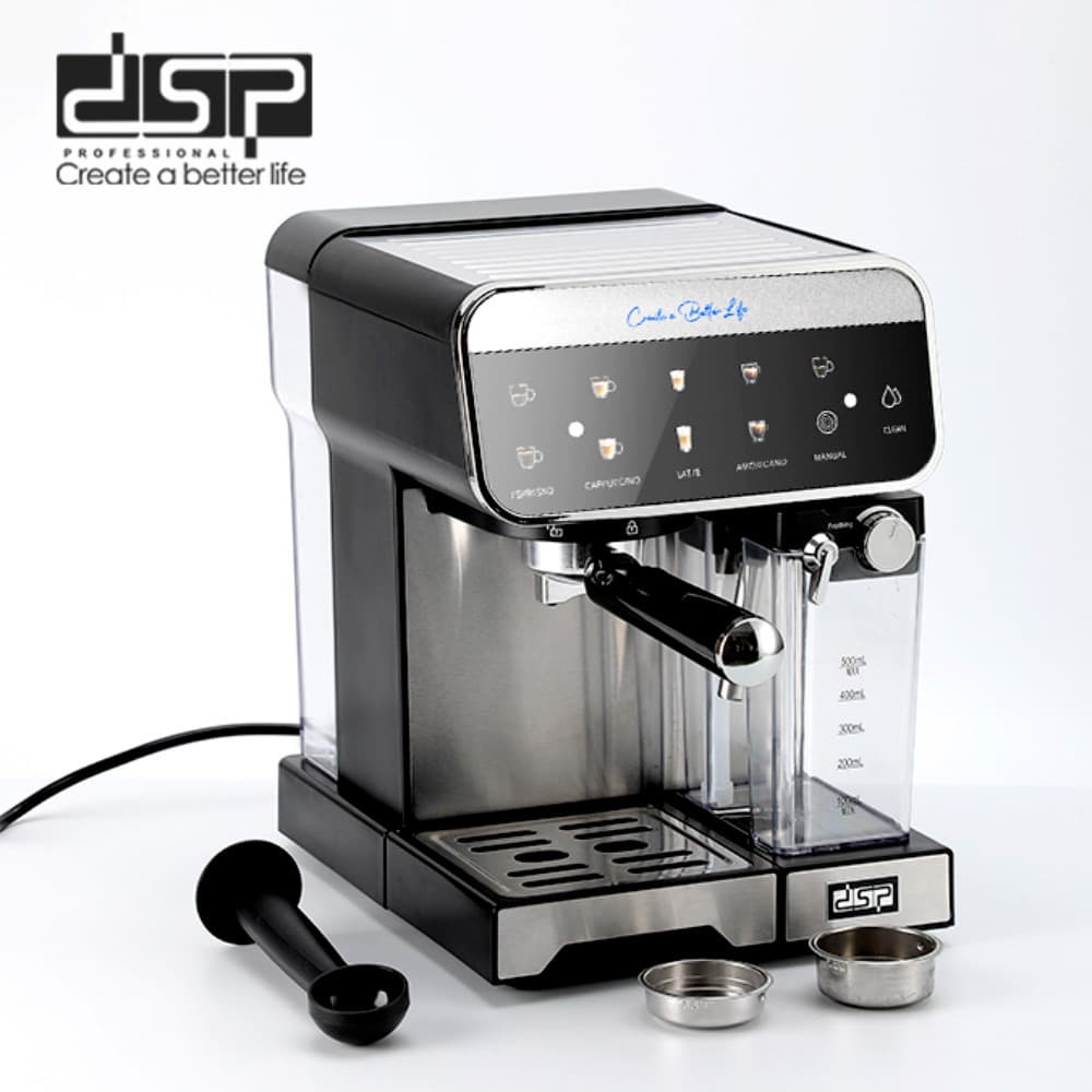 Qəhvəbişirən DSP KA3157 LRD 1350 W 1.5 l qara