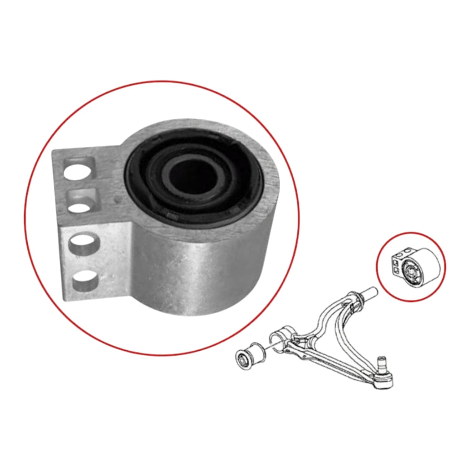 Saylentblok 352108 13230774 13334021 Chevrolet Cruze 2009-2015 üçün — изображение 2
