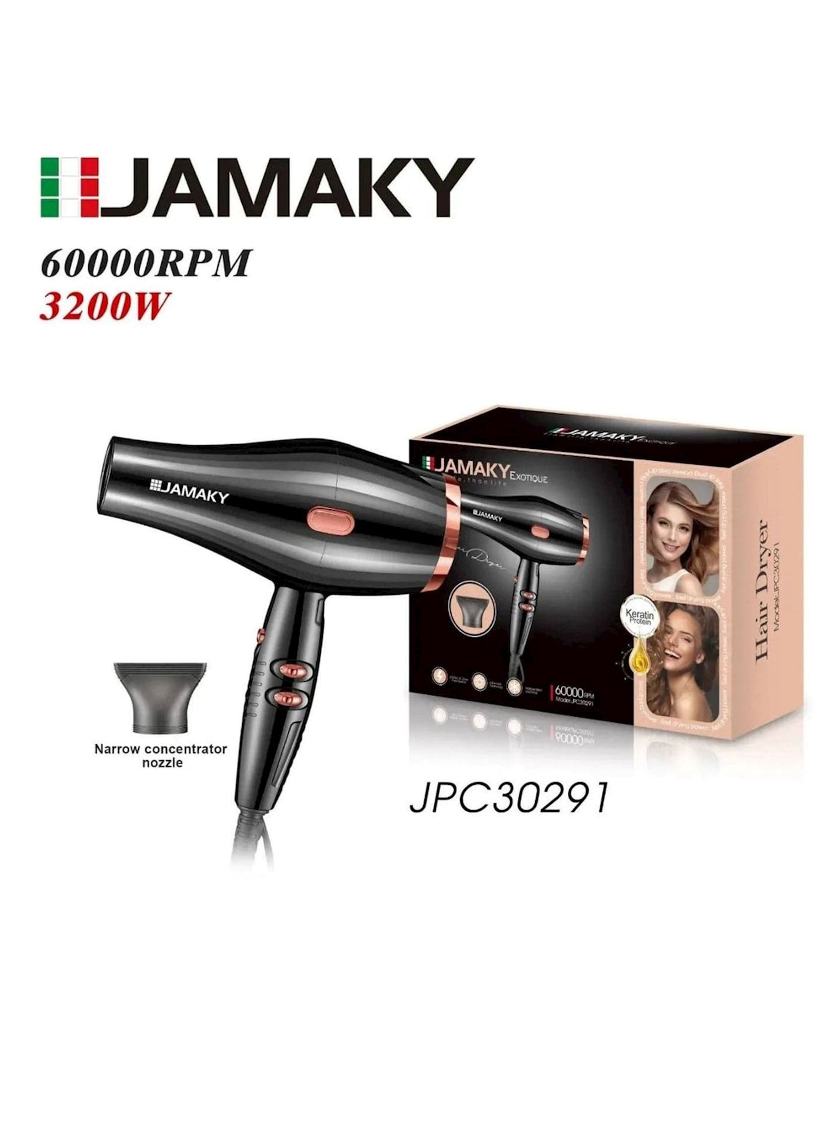 Saçlar üçün fen Jamaky JPC30291