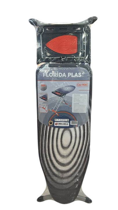 Ütü masası Cıngıllıoğlu Florida Plas CM-900, parça, qara, 46x127 sm