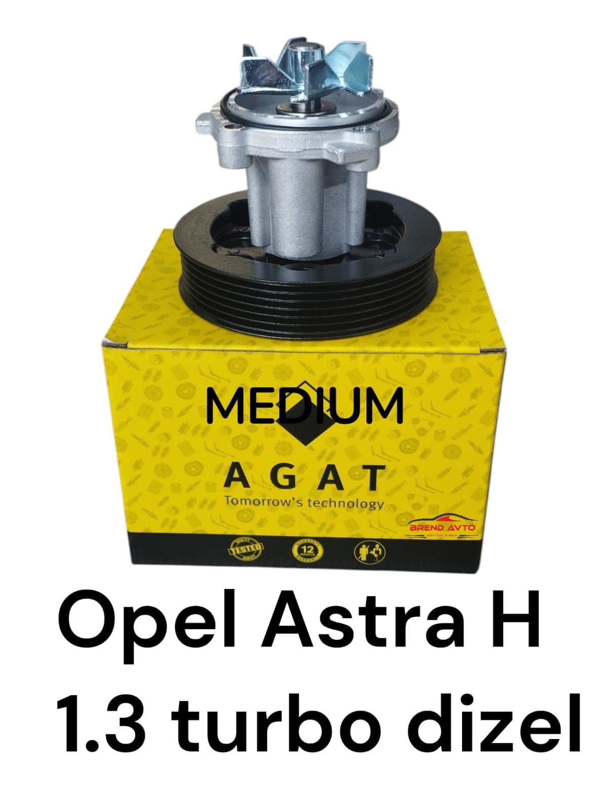Su nasosu pompasi Opel Astra 1.3 Turbo dizel mühərrik 2003-2015 üçün 1334206 1334207