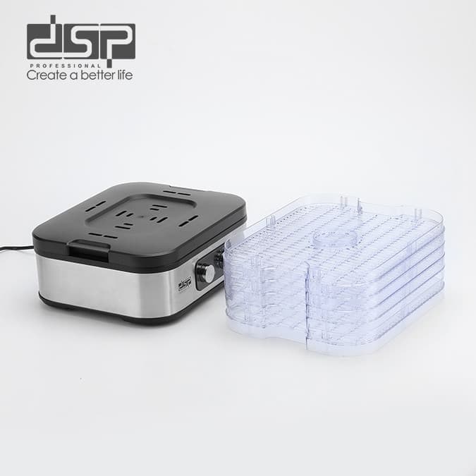 Meyvə qurudan DSP KA9011, 240 Vt, 2.5 kq, qara — şəkil 5